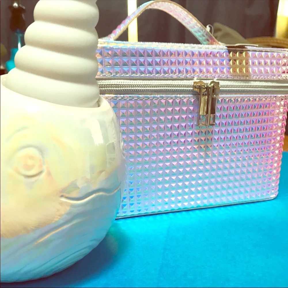 Holographic Unicorn/Mermaid Hard Makeup Case